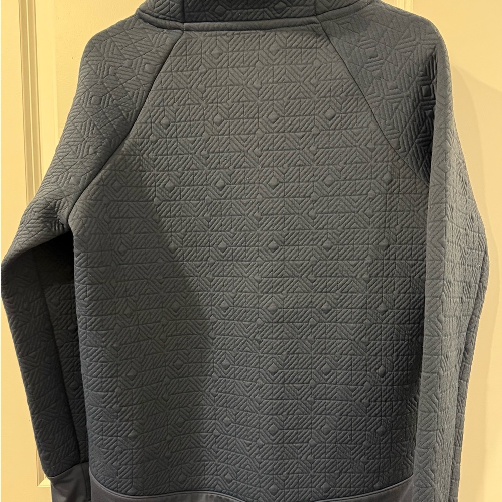 Athleta Women's Quilted Blue Hoodie XS - Picture 5 of 6